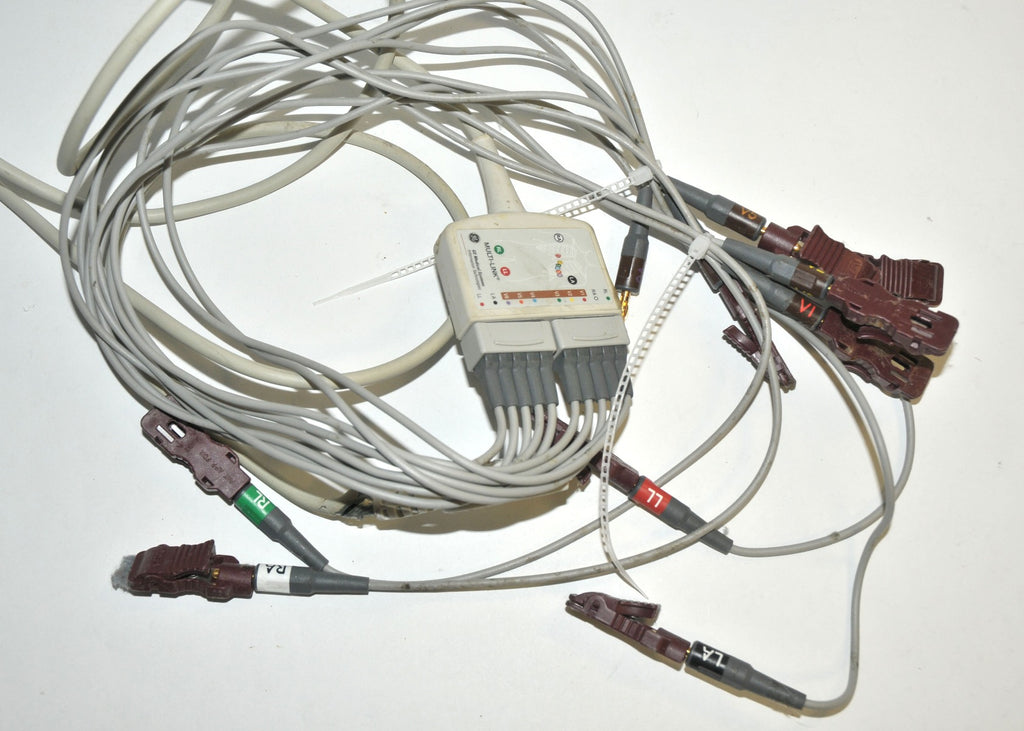 MAC 1200 General Electric EKG Electrocardiograph GE MAC1200 101116823 2007