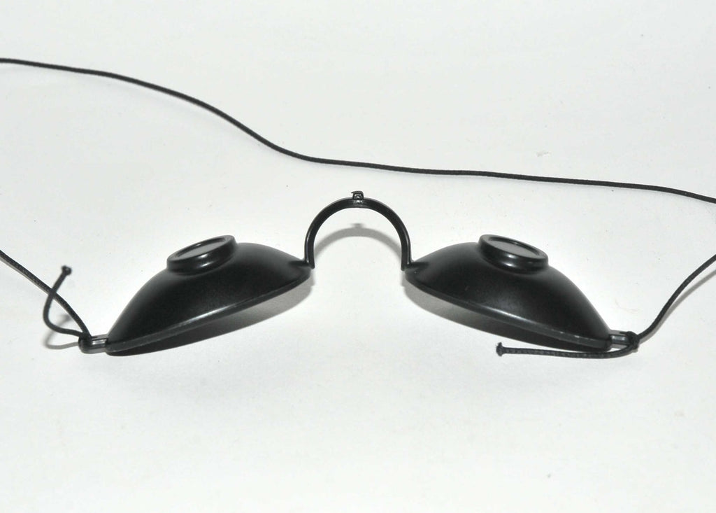 Lutronic Laser Patient Eyewear Safety Eye Wear Black Plastic Protective Shields