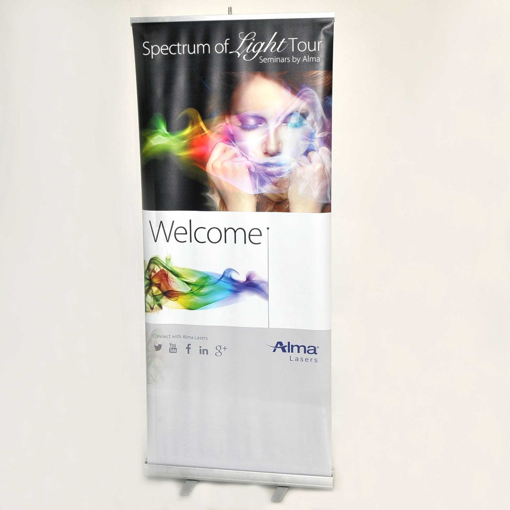 Alma Lasers Spectrum of Light Seminars Tour Trade Color BANNER Office Marketing