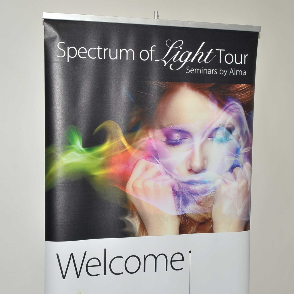 Alma Lasers Spectrum of Light Seminars Tour Trade Color BANNER Office Marketing