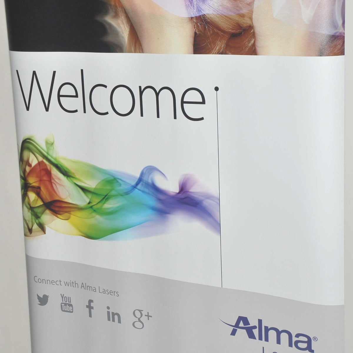 Alma Lasers Spectrum of Light Seminars Tour Trade Color BANNER Office Marketing