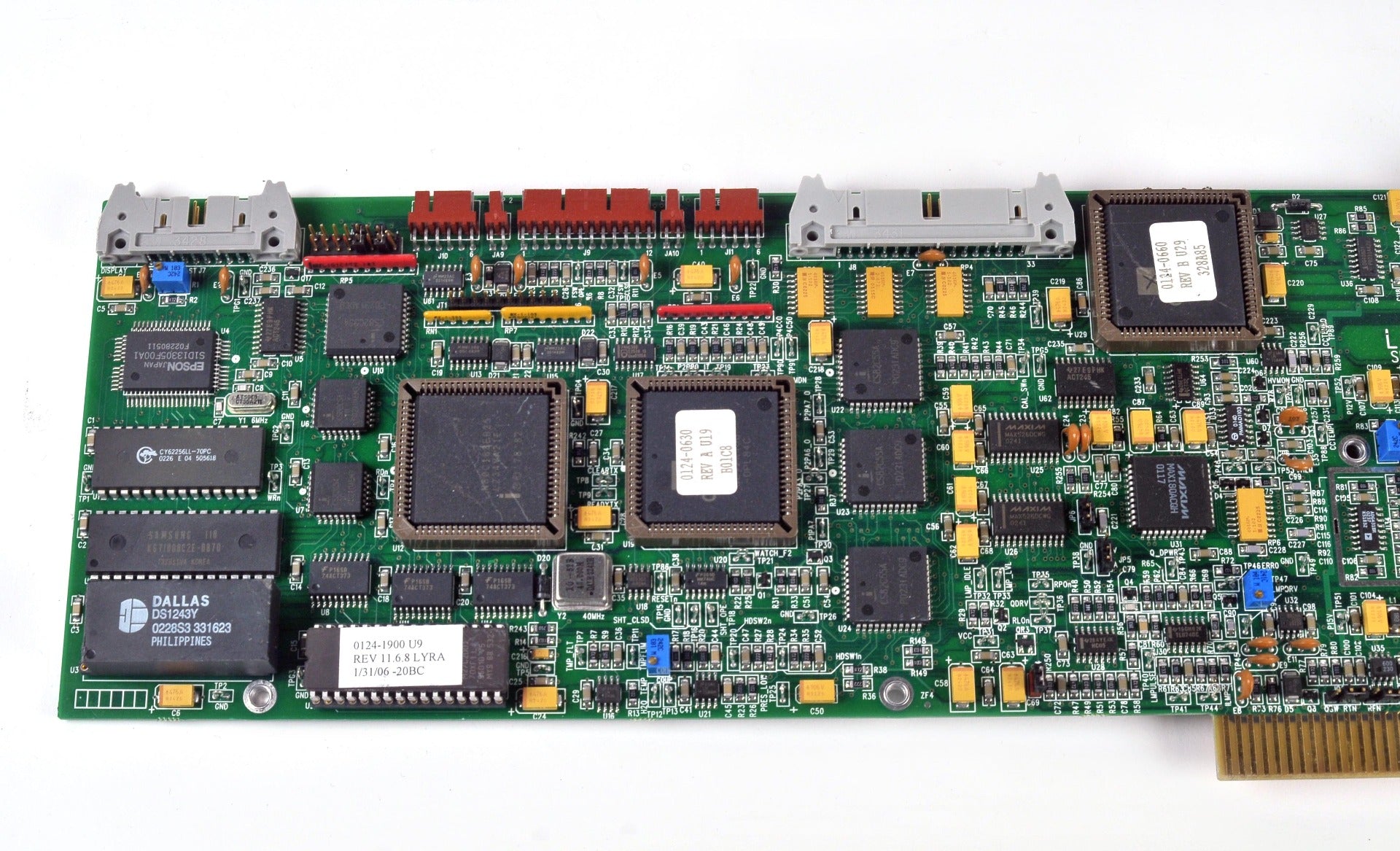 Laserscope Lyra i Nd YAG Laser Distribution Board PCB FAB 0124-2000 REV A PARTS