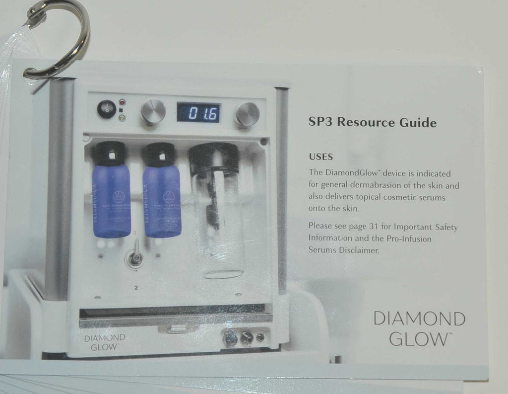 Allergan Skinmedica DIAMOND GLOW SP3 Resource Operator User Guide Treatment Tips
