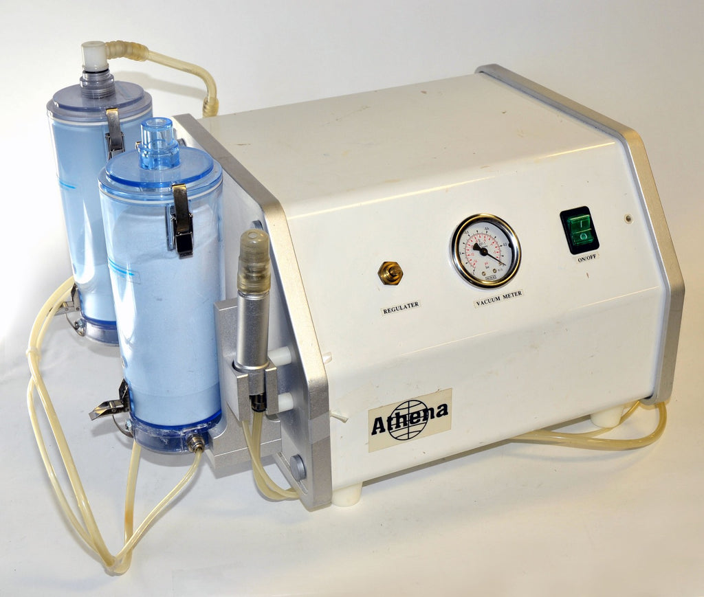 ATHENA Microdermabrasion Console Skin Resurfacing Regulator Vacuum System PARTS