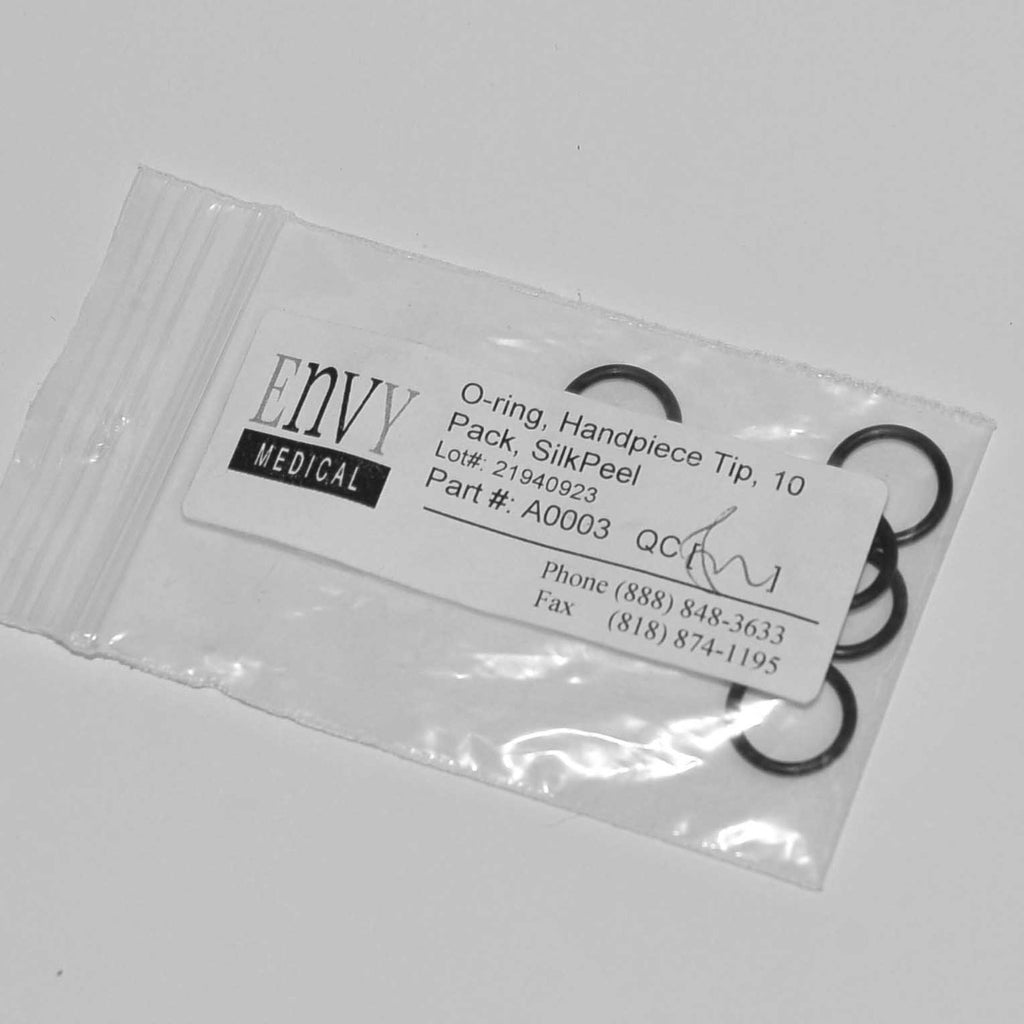 Envy Medical SilkPeel Handpiece Tip O-Rings A0003 PARTS x6 Pcs