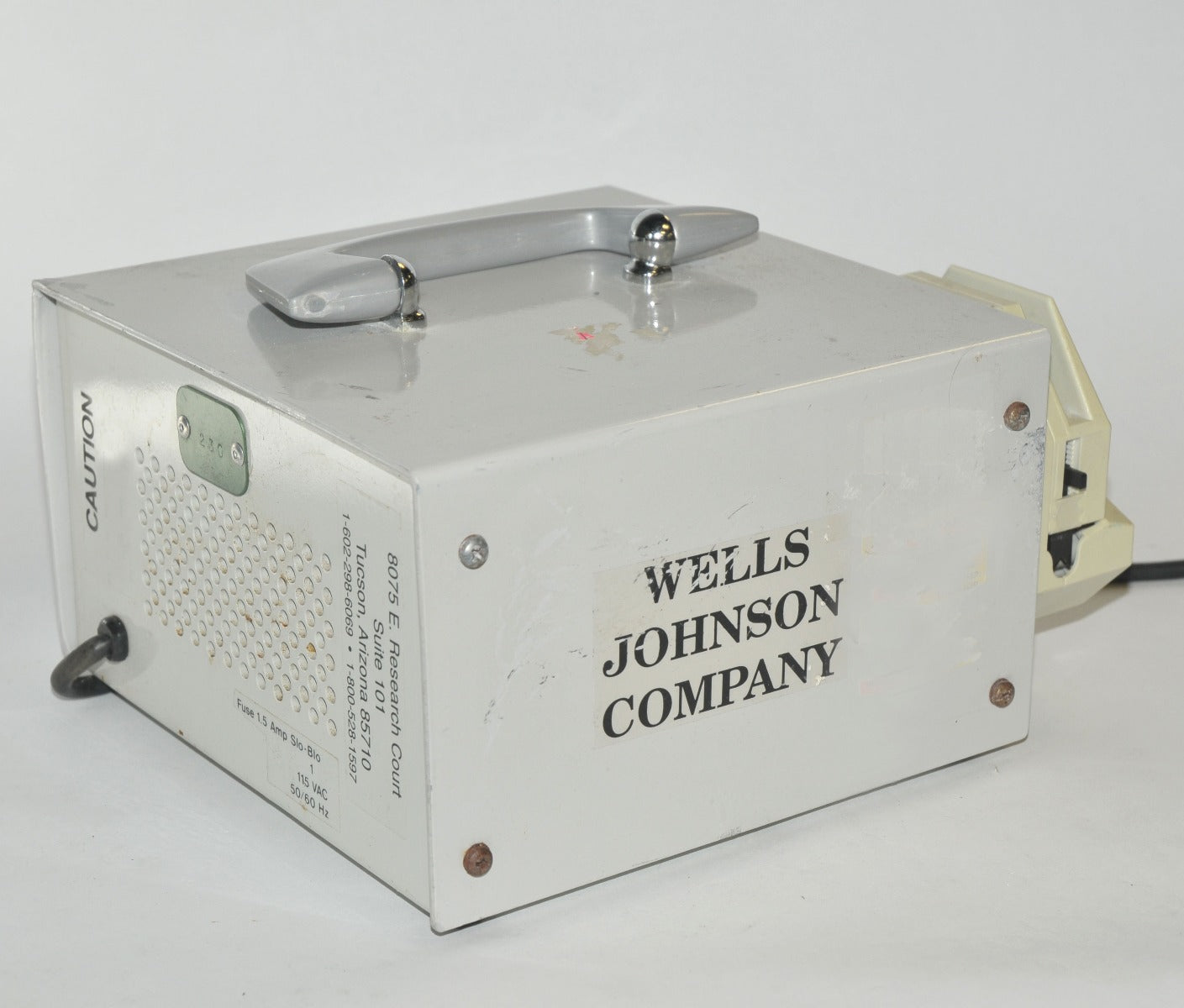 Wells Johnson Klein Peristaltic Anesthesia Infiltration Pump Single Head Console