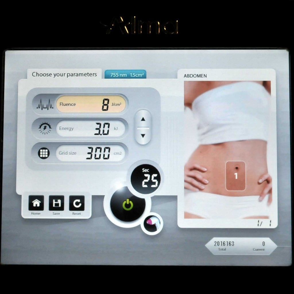 2018 Alma Soprano ICE ALEX 755 nm Alexandrite Diode Laser Hair Removal Handpiece