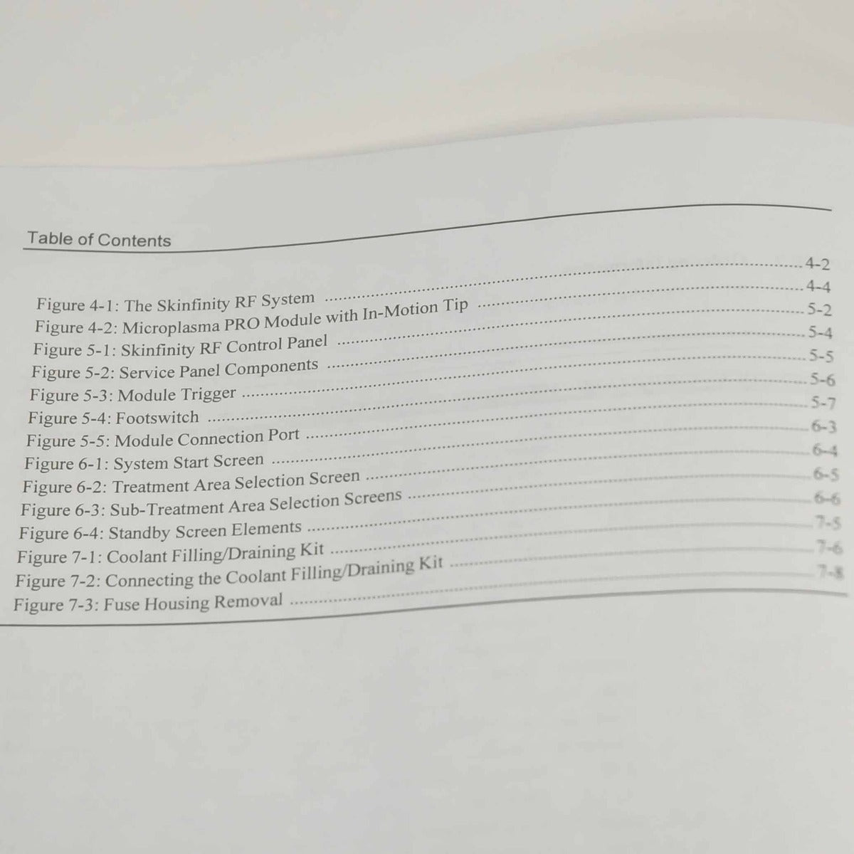 Skinfinity RadioFrequency Operator's Manual Microplasma PRO System User Guide RF