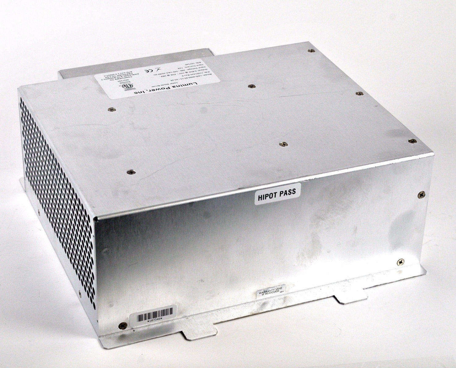 Cynosure SculpSure Laser Diode Driver Lumina Power LD-2000-85-15 Electrical PART AS-IS