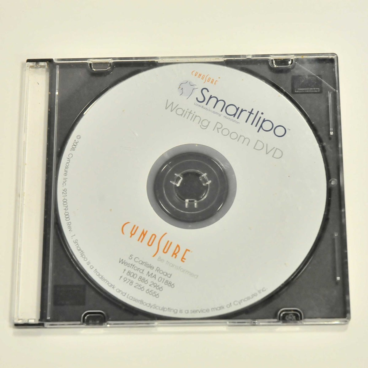 Cynosure Smartlipo Patient Waiting Room DVD Palomar Marketing Laser Treatment