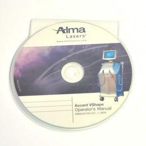 Alma Lasers Accent VShape Operator's Manual User Guide Training OMAU27081201_1