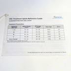 Syneron DSL Treatment Quick Reference Guide eLaser eMax Comet DS Parameters