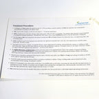 Syneron DSL Treatment Quick Reference Guide eLaser eMax Comet DS Parameters