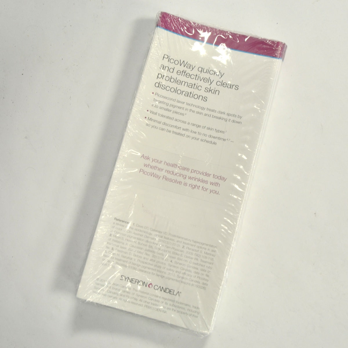 Syneron Candela PicoWay Resolve Remove Boldly Treat Lightly Dark Spots Brochure