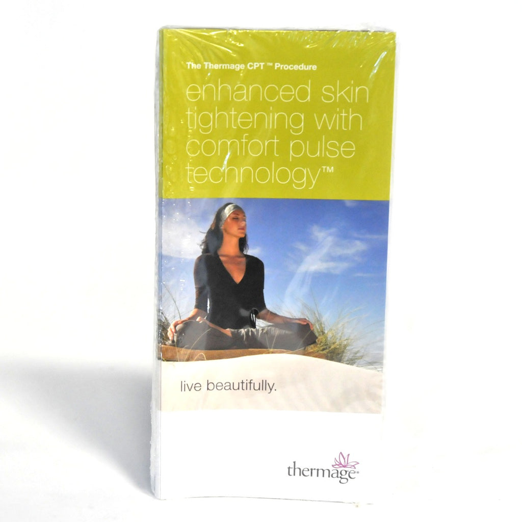 Solta Thermage CPT PROCEDURE Enhanced Skin Tightening Office Marketing Brochure