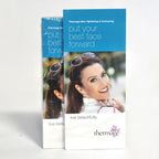 Solta Thermage Skin Tightening Contouring Office Brochure Put Best Face Forward