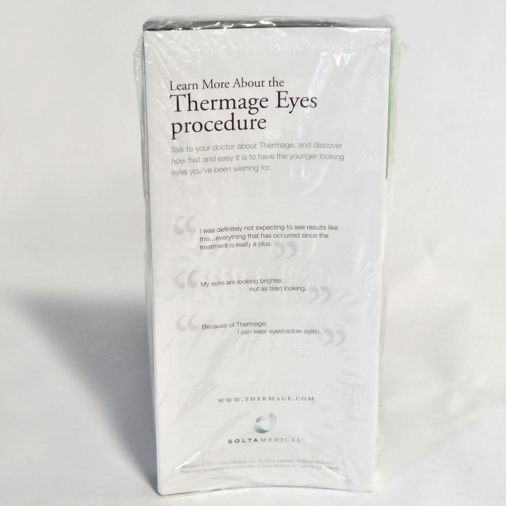 Solta Thermage Skin Tightening Eyelids Brochure See Yourself Through New Eyes