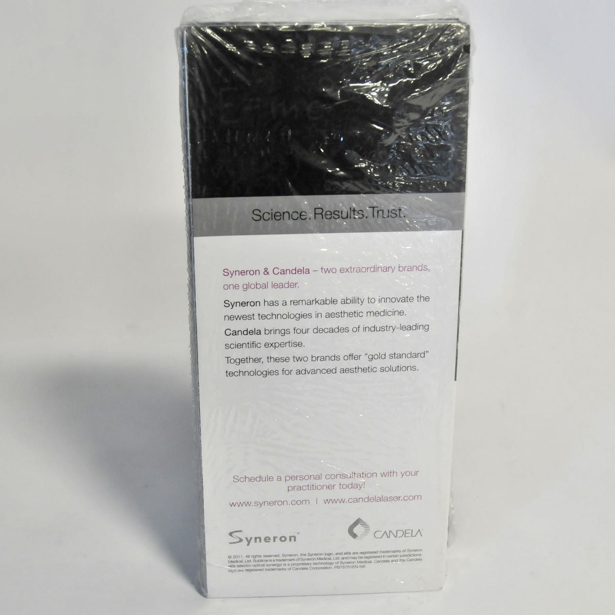 Syneron Candela Marketing BROCHURE Sublime Contour Contouring Office Patient NEW