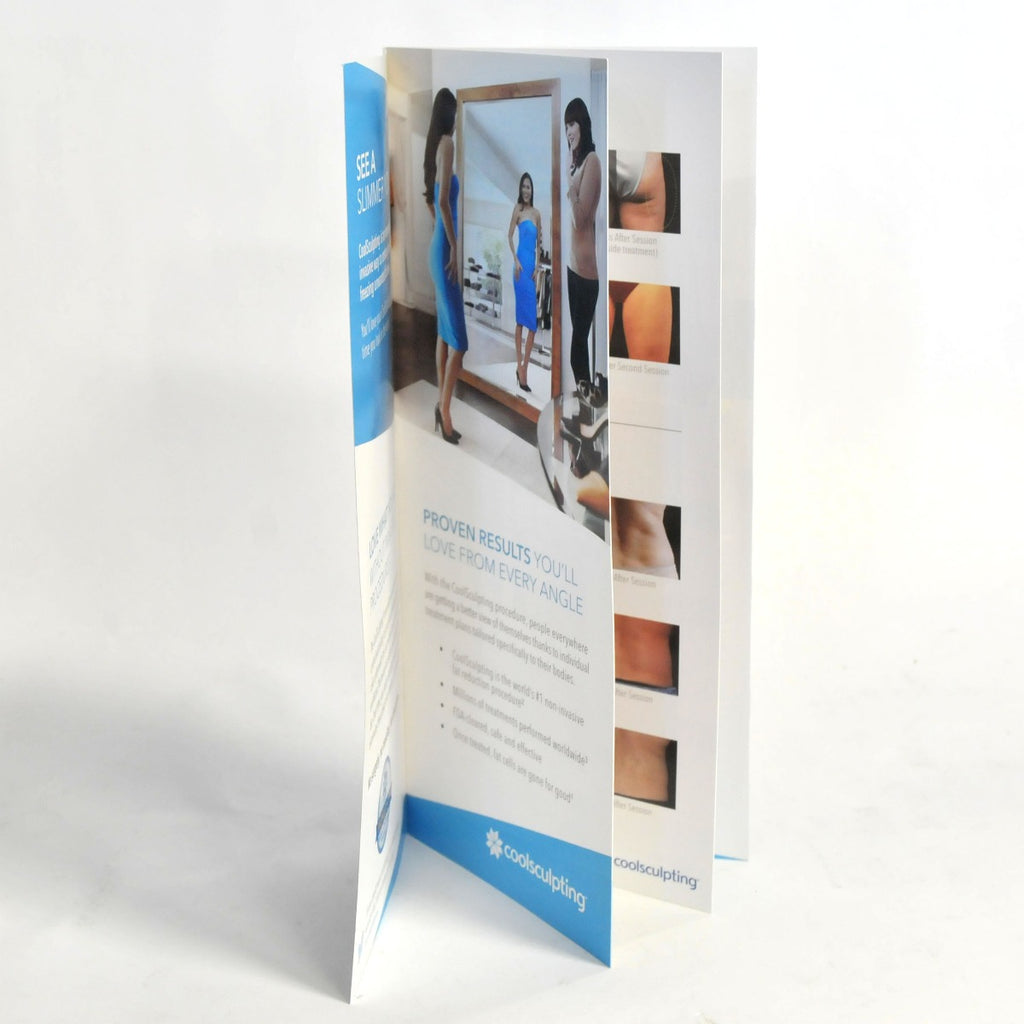 Zeltiq CoolSculpting FREEZE AWAY FAT Patient Body Contour Marketing Brochure x25
