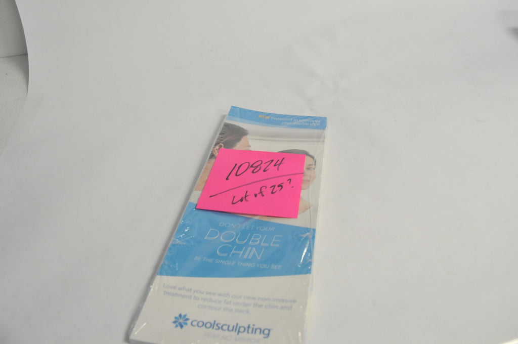 Zeltiq CoolSculpting Eliminate DOUBLE CHIN Treatment Patient Office Brochure New