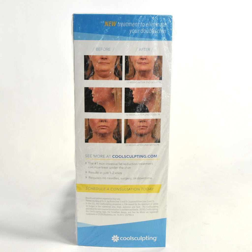Zeltiq CoolSculpting Eliminate DOUBLE CHIN Treatment Patient Office Brochure New