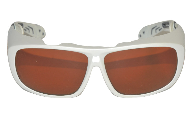 Laser Operator Safety Glasses Protective Eyewear 532 1064 Nd YAG Orange Tint