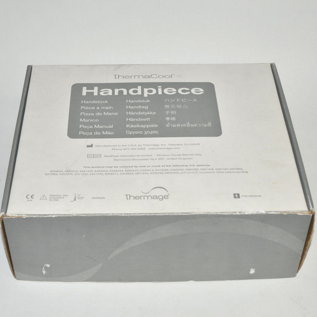 Thermage ThermaCool TC REF TH-1 Handpiece RadioFrequency RF Radio Frequency T C