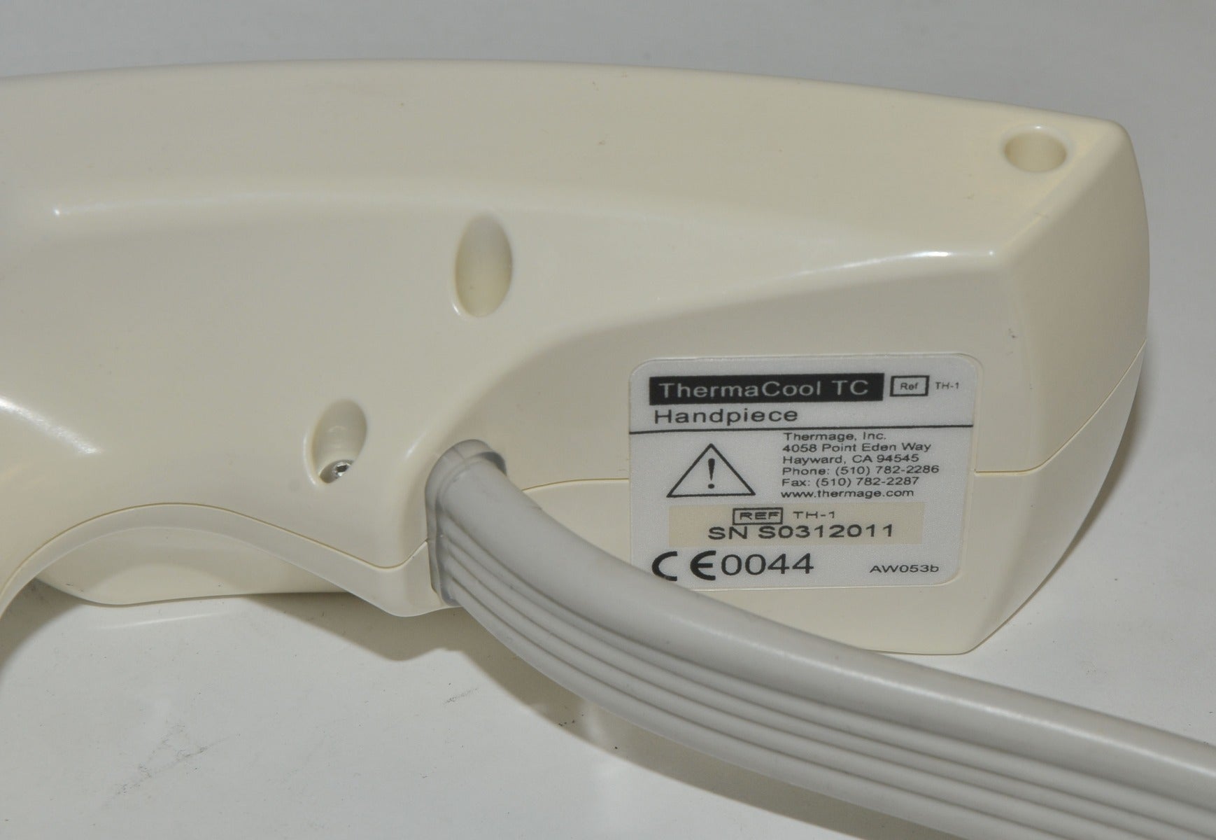 Thermage ThermaCool TC REF TH-1 Handpiece RadioFrequency RF Radio Frequency T C
