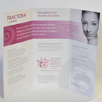 Inmode RF Fractora Marketing Office Brochures Fractional Skin Treatment Restore