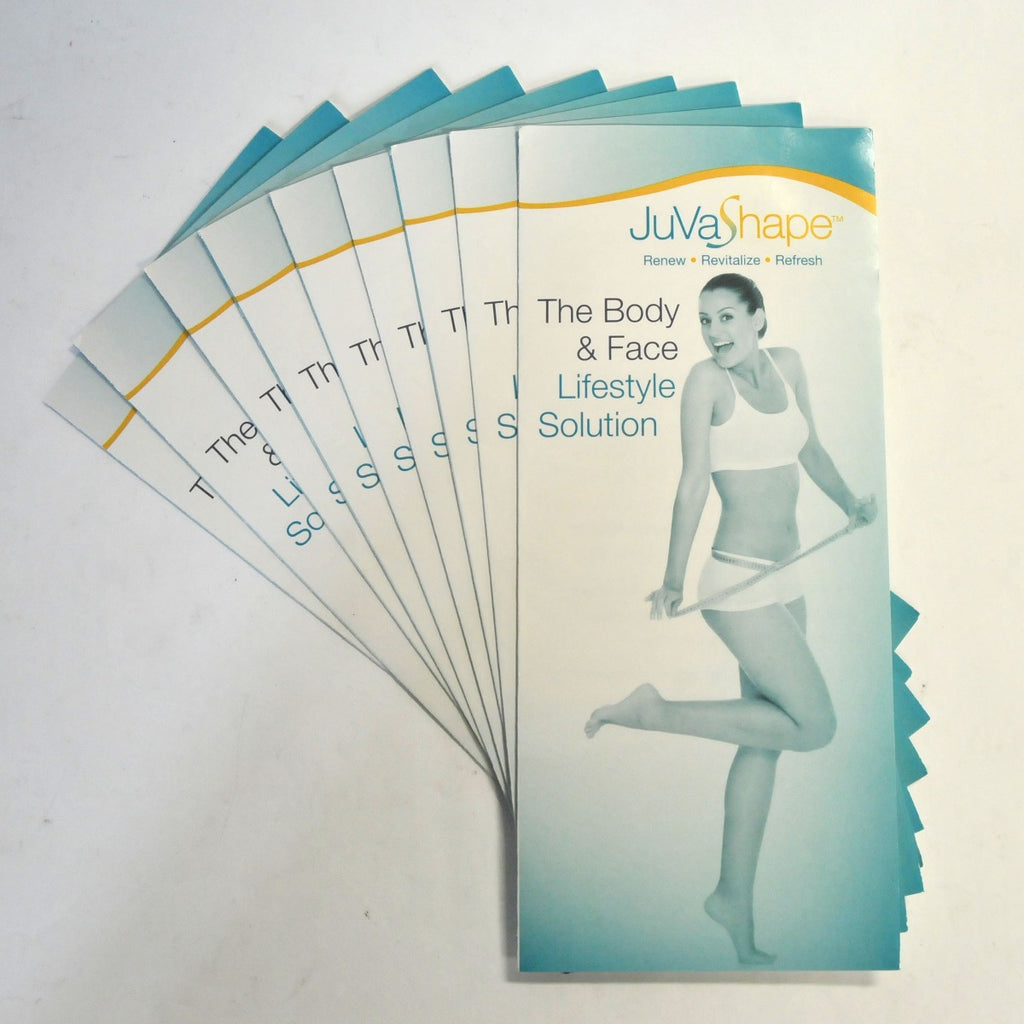 Alma Lasers JUVASHAPE Body Face Renew Revitalize Refresh MARKETING BROCHURES x9