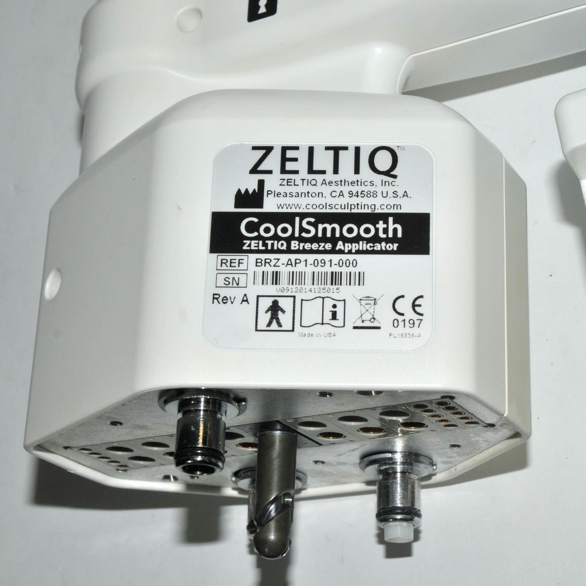 Zeltiq CoolSculpting CoolSmooth Breeze Handpiece Applicator BRZ-AP1-091-000 2014