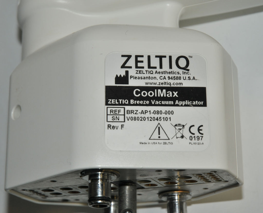 Zeltiq CoolSculpting CoolMax Breeze Vacuum Applicator BRZ-AP1-080-000 2012