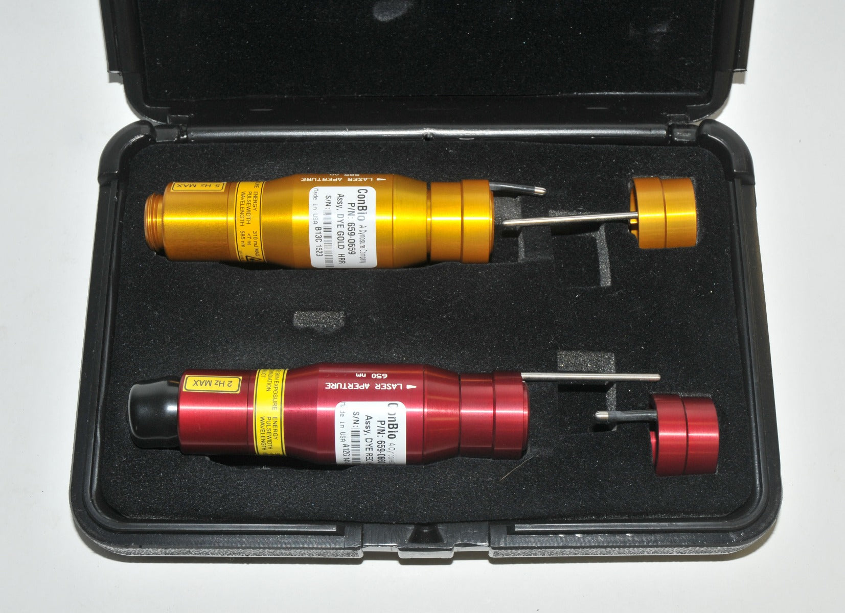 ConBio Medlite C6 Laser MultiLite Tattoo Removal Dye Handpiece 585 650