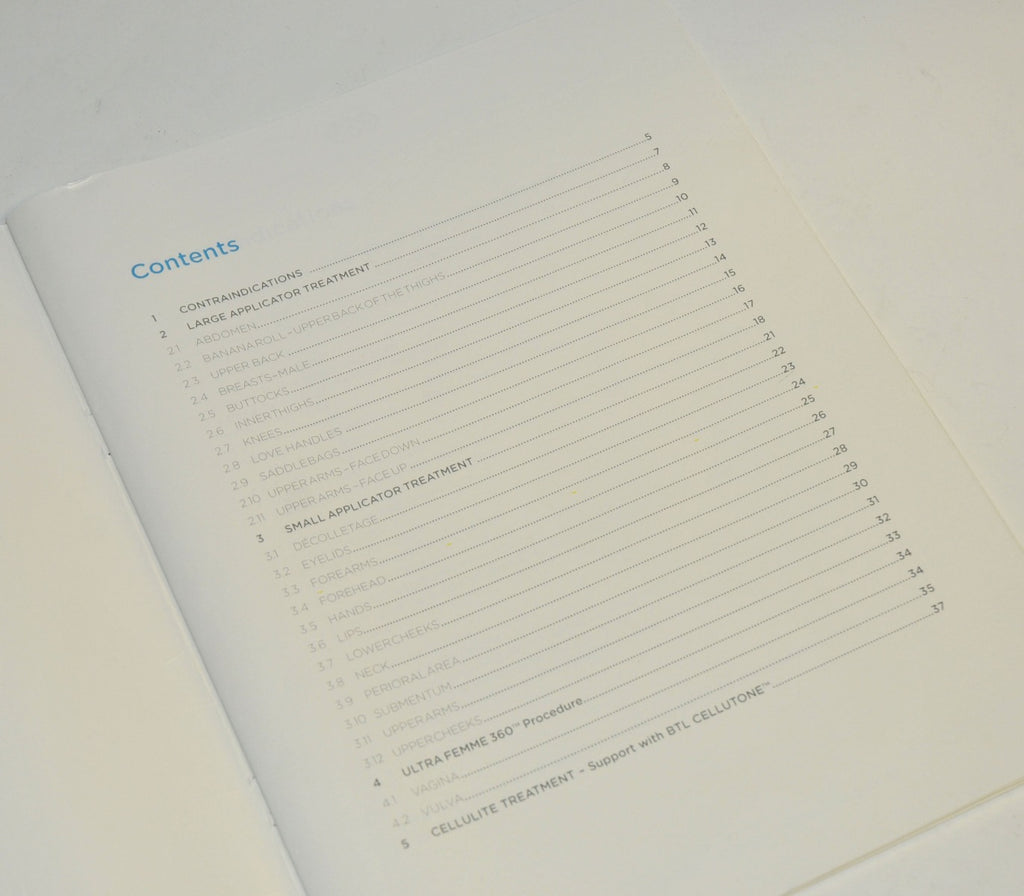 BTL Aesthetics Clinical User Guide Exilis Ultra 360 Patient Treatment Manual