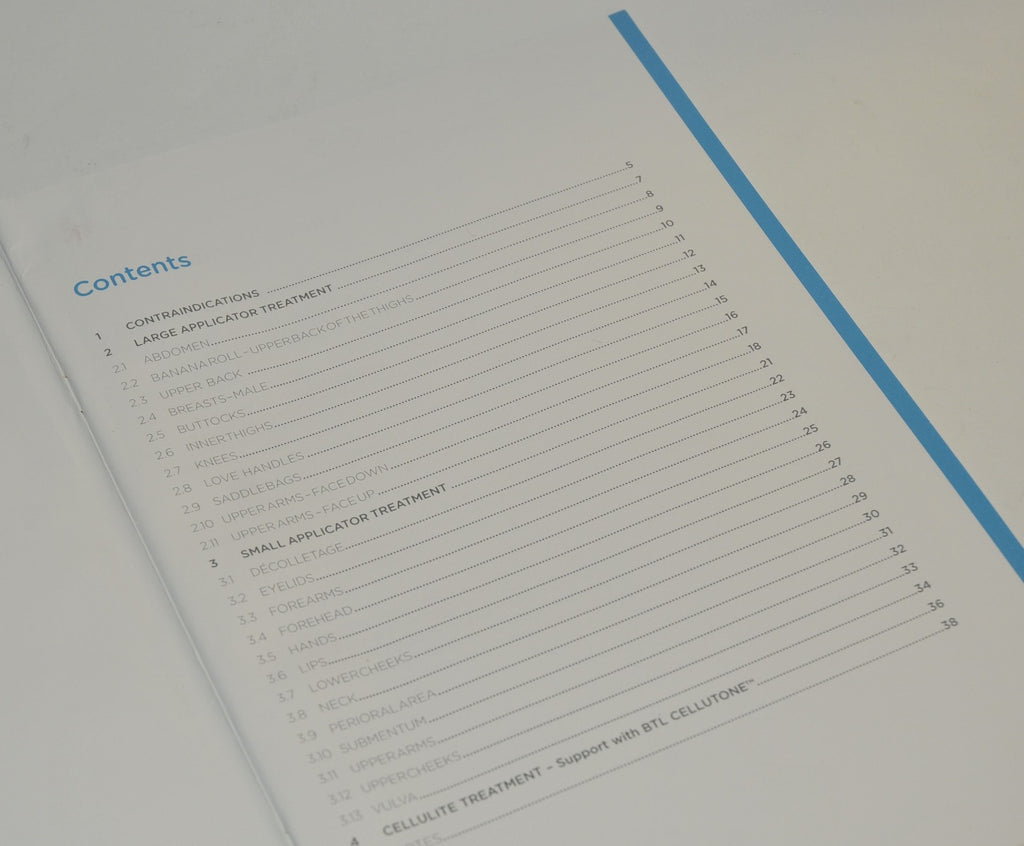 BTL Aesthetics Exilis System CLINICAL User GUIDE Cellulite Treatment Manual