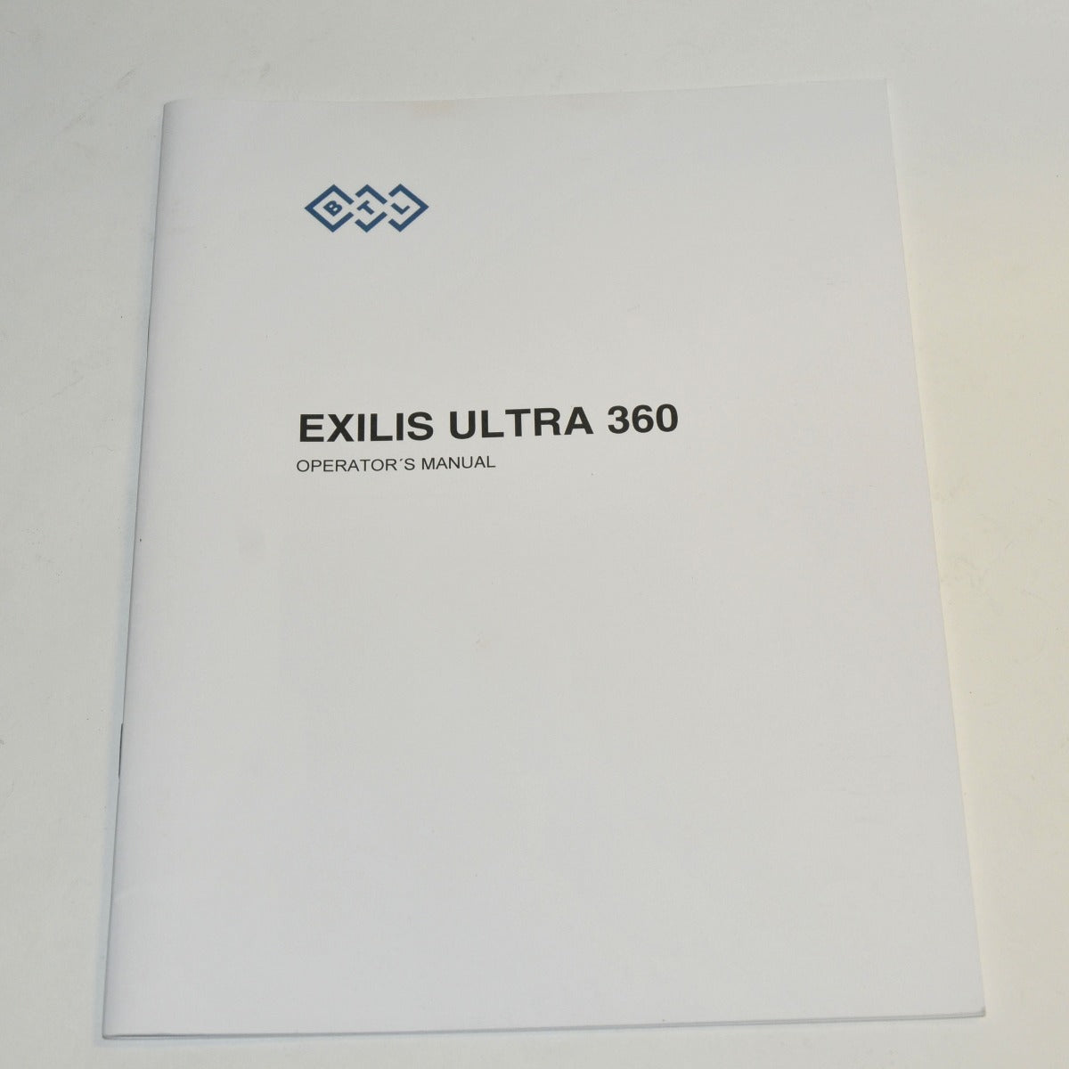 BTL Aesthetics Exilis Ultra 360 User Operator Manual Instruction Manual Booklet
