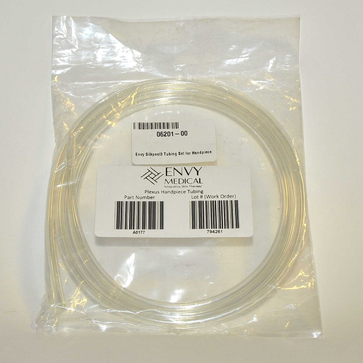 Envy Medical SilkPeel Plexus Handpiece Clear Tubing Hand Piece A0177 06201-00