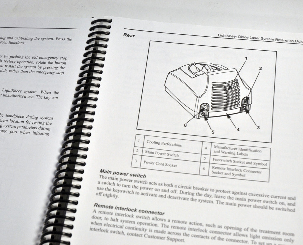 Lumenis LightSheer Diode Laser Operator Reference Guide English Spanish French..