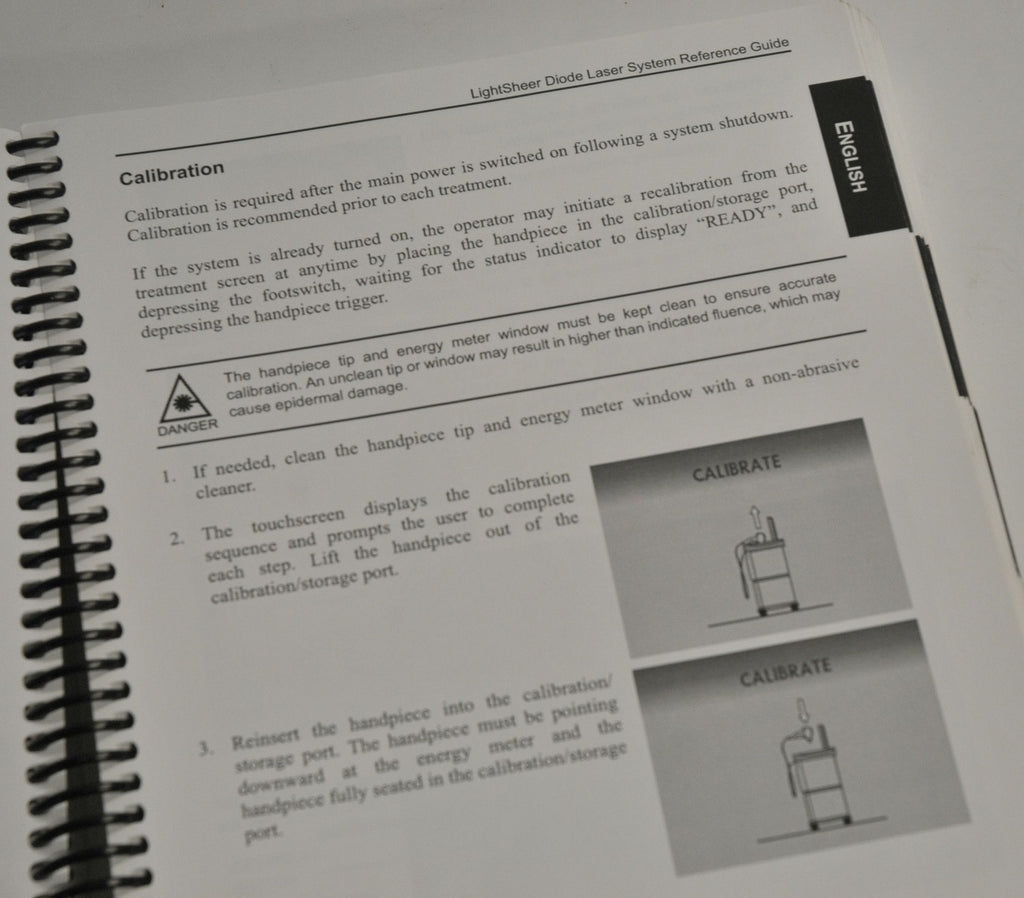 Lumenis LightSheer Diode Laser Operator Reference Guide English Spanish French..