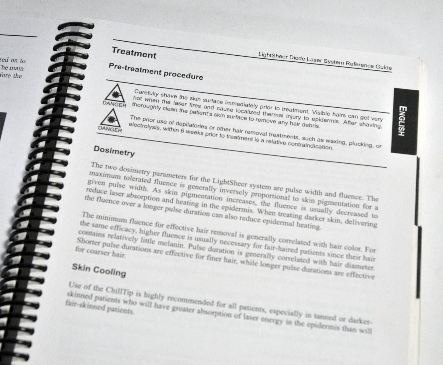 Lumenis LightSheer Diode Laser Operator Reference Guide English Spanish French..