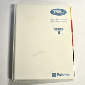 Palomar StarLux Treatment Guide Series II Handpiece Selection Guide Laser Manual