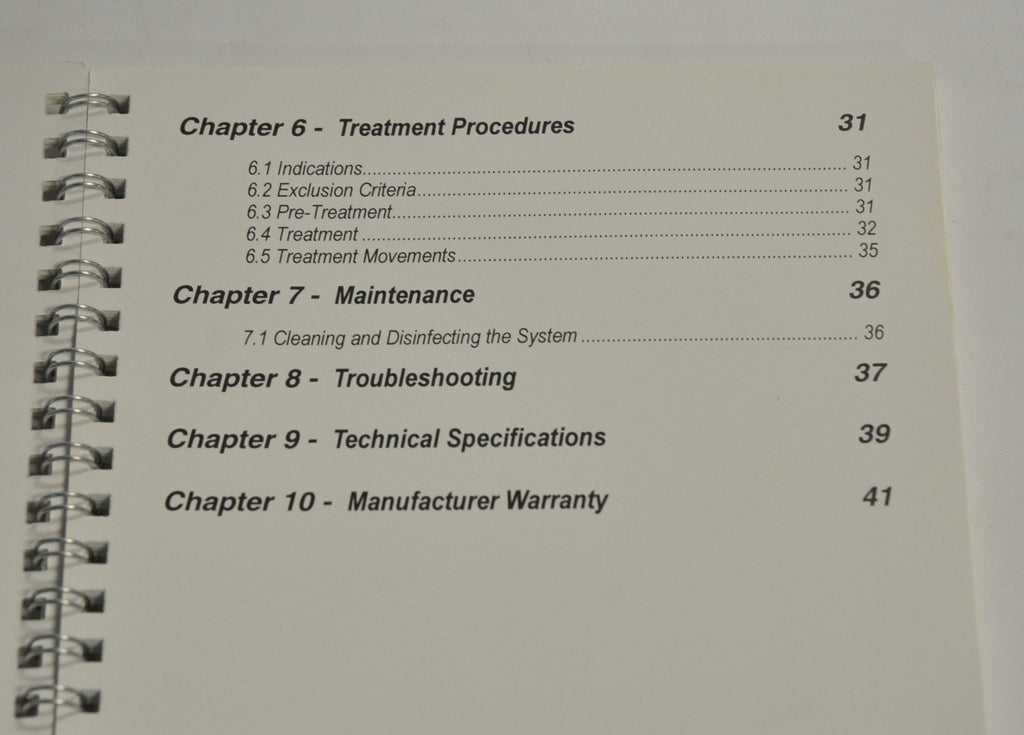 VenusFreeze MP2 Operator Manual Venus Concept User Guide Treatment Procedures