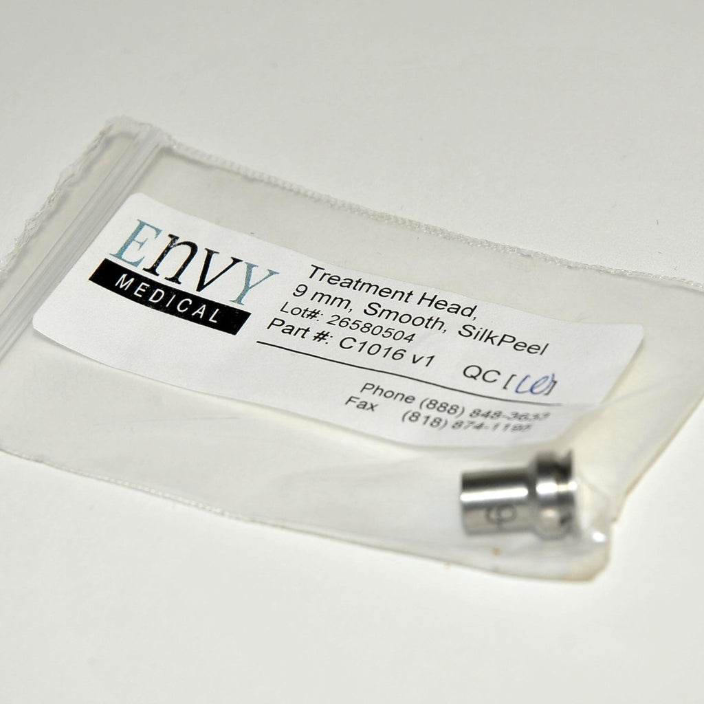 Envy Medical Silkpeel 9mm Smooth Treatment Tip Head C1016 Silk Peel 03471