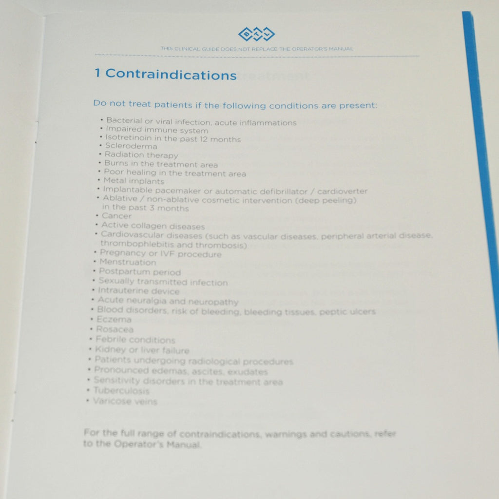 BTL Aesthetics CLINICAL GUIDE Exilis Ultra 360 Patient Applicator Treatment
