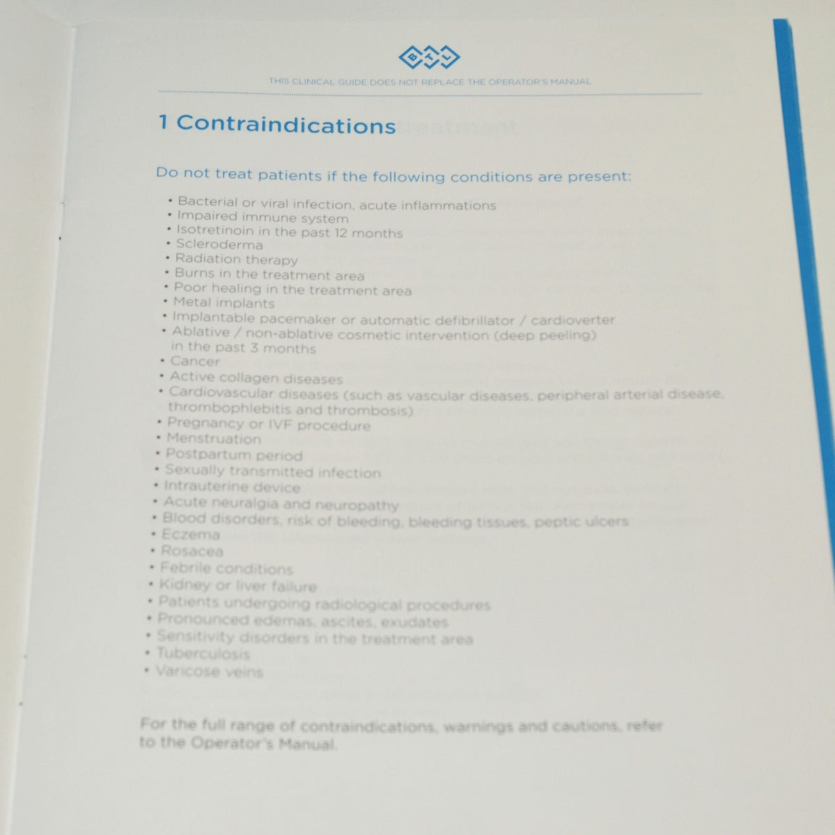 BTL Aesthetics CLINICAL GUIDE Exilis Ultra 360 Patient Applicator Treatment