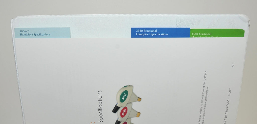 Cynosure Palomar ICON IPL Laser Operator's User Reference Reference 2500-0001 N