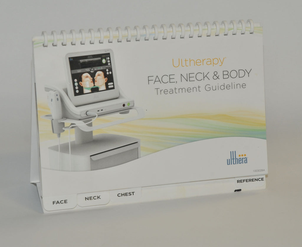 Ulthera Ultherapy Face Neck Body Treatment Guideline Office Clinic User Guide