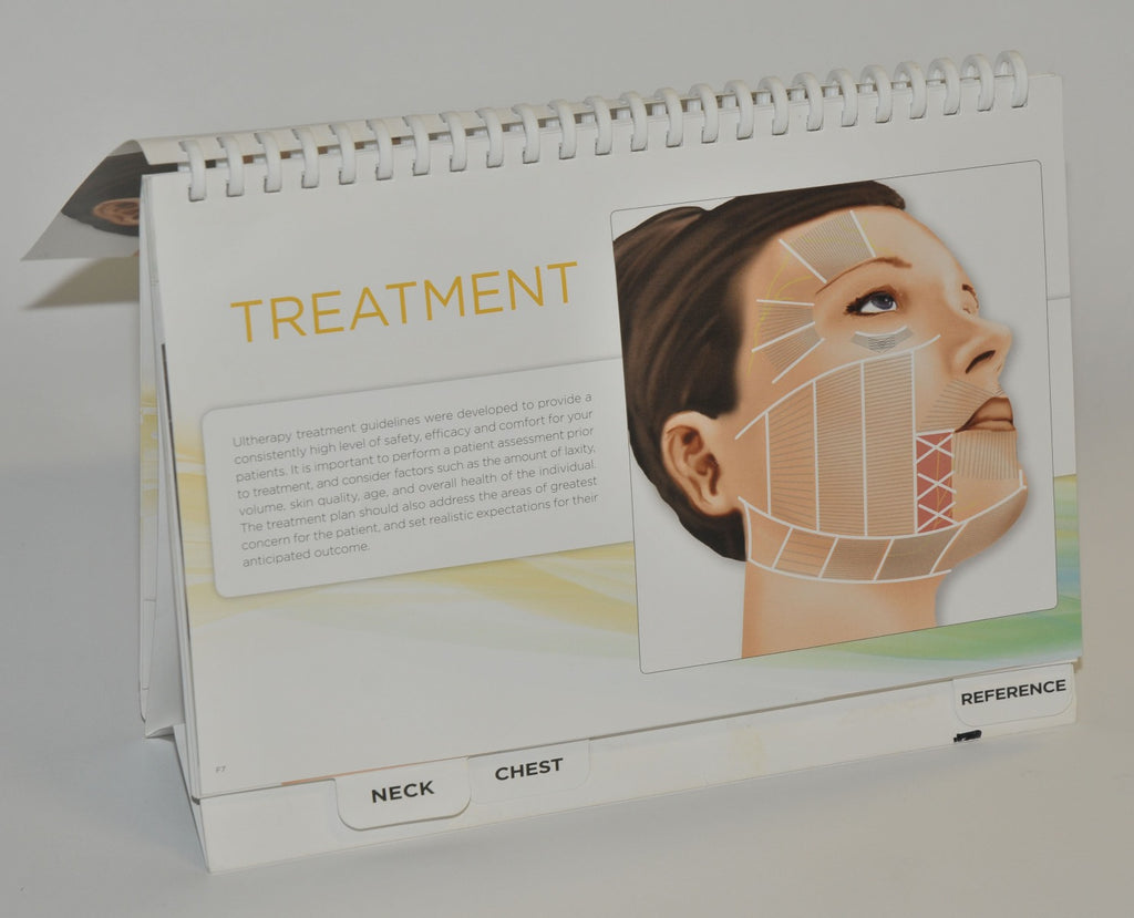 Ulthera Ultherapy Face Neck Body Treatment Guideline Office Clinic User Guide