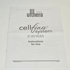 Ulthera Cellfina System Instruction Manual CM1 CK1 Procedure User Directions