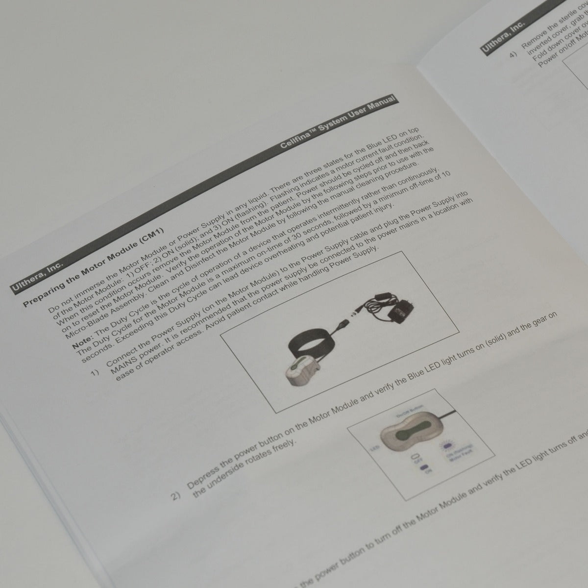 Ulthera Cellfina System Instruction Manual CM1 CK1 Procedure User Directions